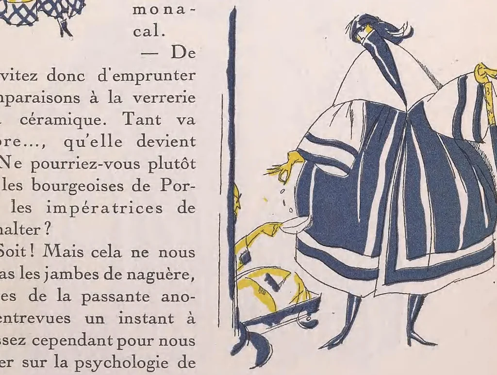 An illustration from Gazette du bon genre, 1912, leaf 263