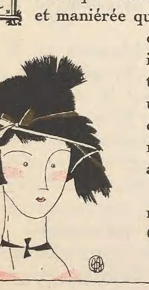 An illustration from Gazette du bon ton : arts, modes & frivolités, 1912, leaf 29