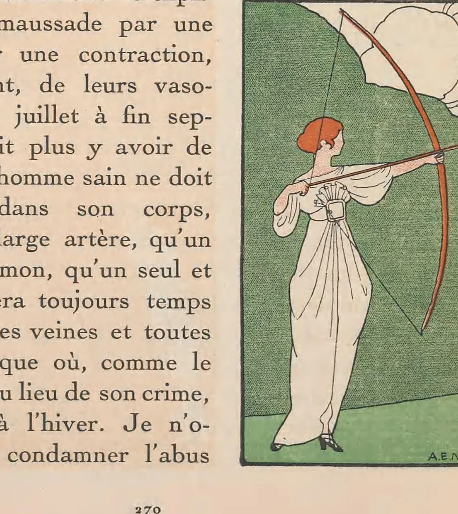 An illustration from Gazette du bon ton : arts, modes & frivolités, 1912, leaf 152