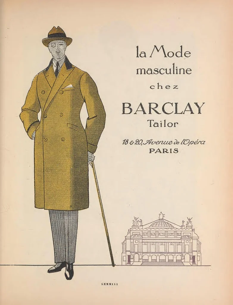 An illustration from Gazette du bon ton : arts, modes & frivolités, 1912, leaf 299