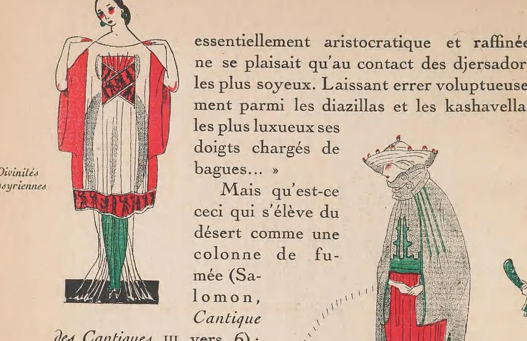 An illustration from Gazette du bon ton : arts, modes & frivolités, 1912, leaf 48