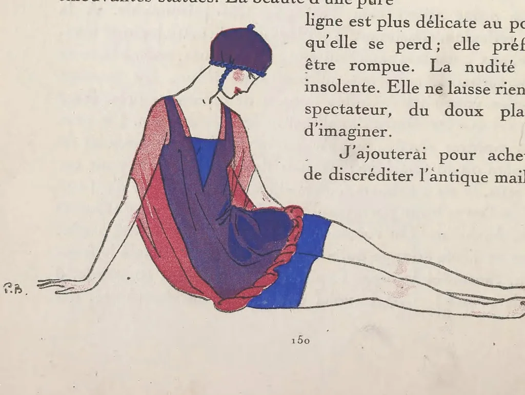An illustration from Gazette du bon ton : arts, modes & frivolités, 1912, leaf 294