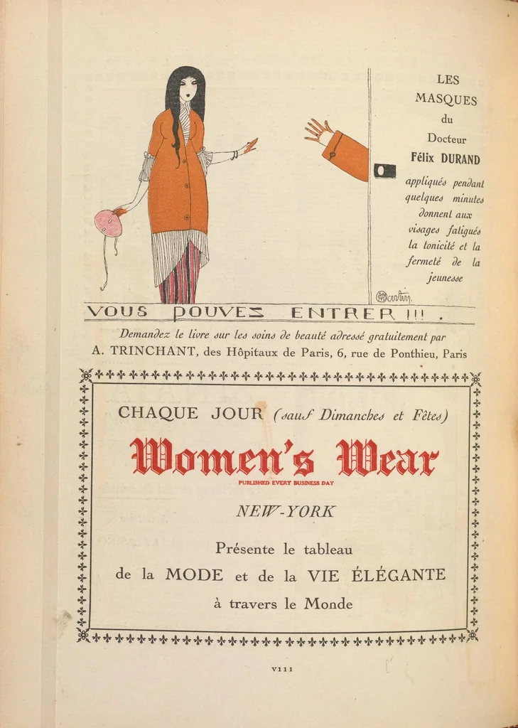 An illustration from Gazette du bon ton : arts, modes & frivolités, 1912, leaf 78