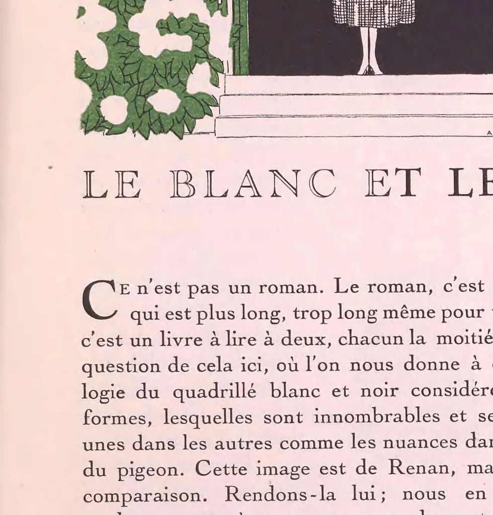 An illustration from Gazette du bon ton : arts, modes & frivolités, 1921, leaf 153