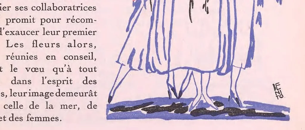 An illustration from Gazette du bon ton : arts, modes & frivolités, 1921, leaf 217