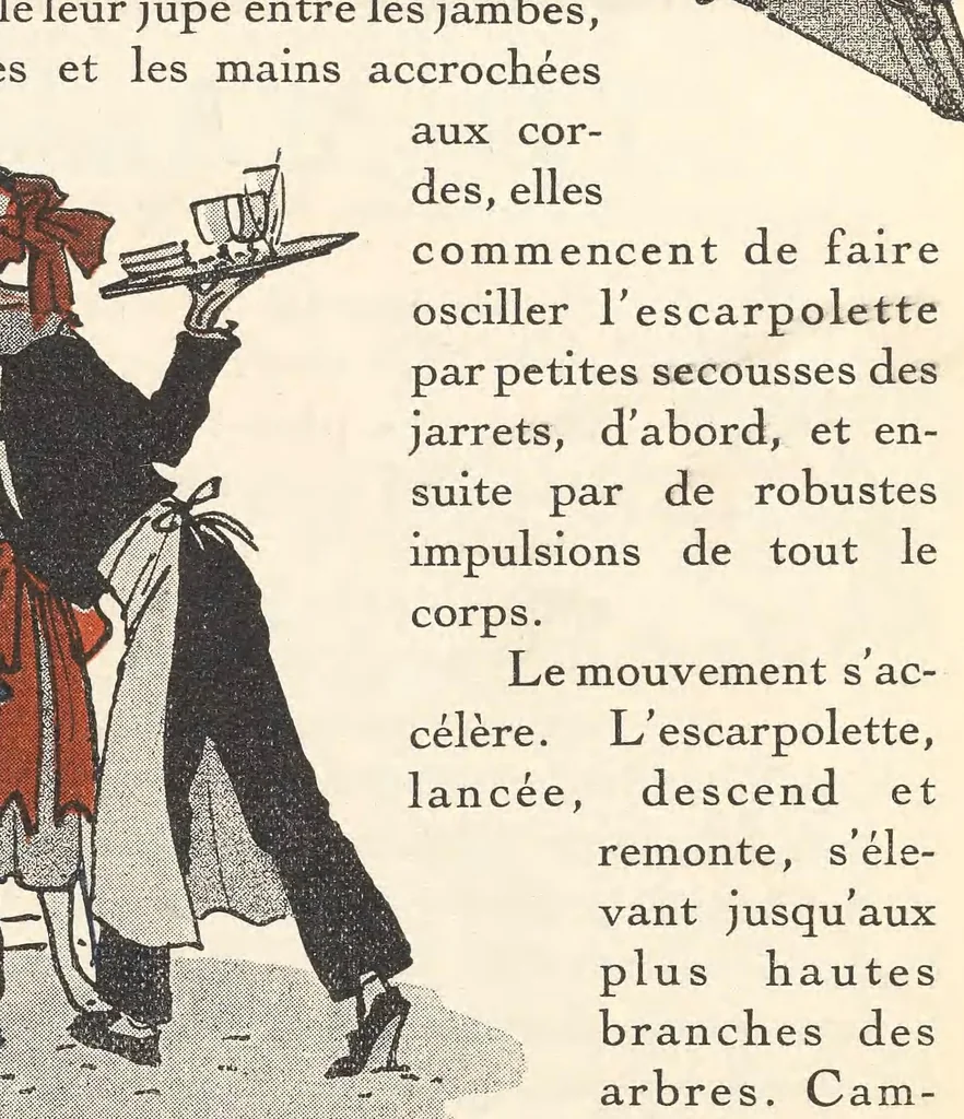 An illustration from Gazette du bon ton : arts, modes & frivolités, 1912, leaf 74