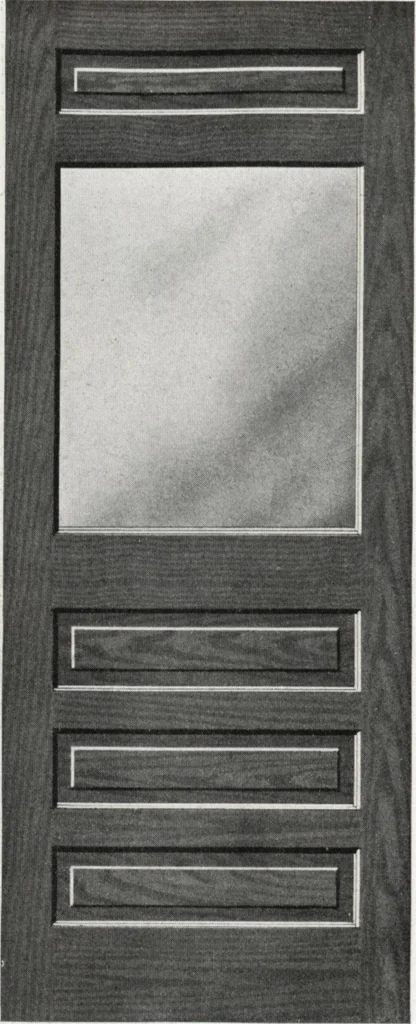 An illustration from General catalog 1917 including official sash and door price list, 1917, leaf 107