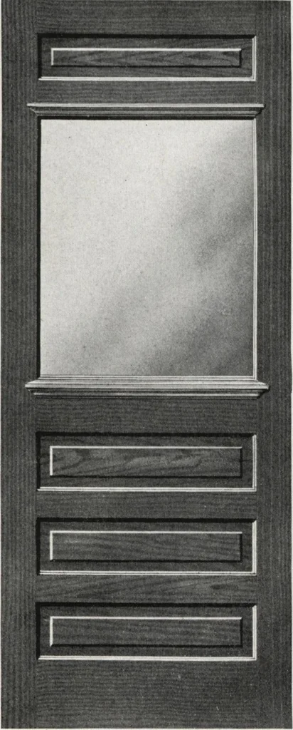 An illustration from General catalog 1917 including official sash and door price list, 1917, leaf 108