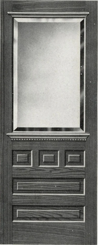 An illustration from General catalog 1917 including official sash and door price list, 1917, leaf 110