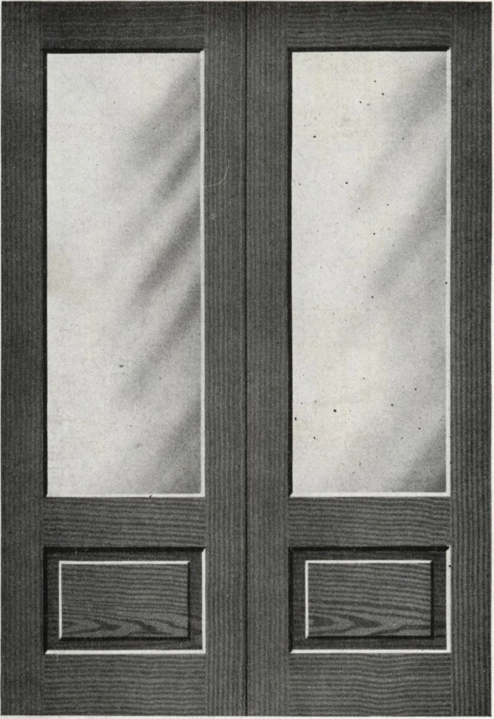 An illustration from General catalog 1917 including official sash and door price list, 1917, leaf 117
