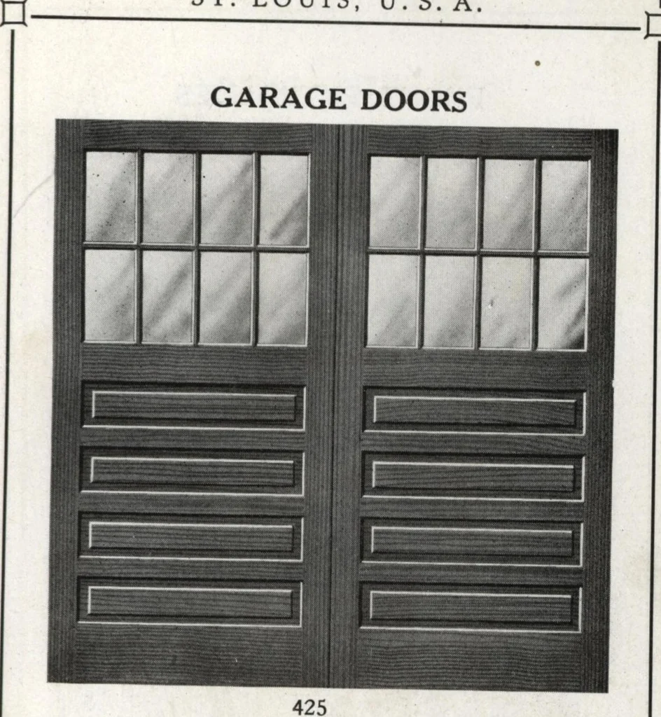 An illustration from General catalog 1917 including official sash and door price list, 1917, leaf 122
