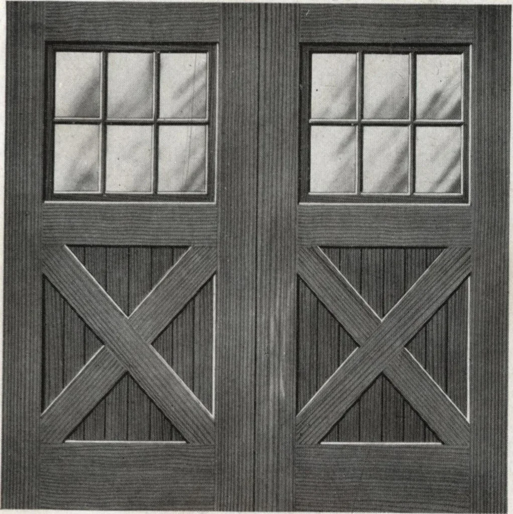 An illustration from General catalog 1917 including official sash and door price list, 1917, leaf 122