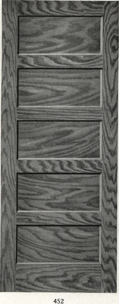 An illustration from General catalog 1917 including official sash and door price list, 1917, leaf 130
