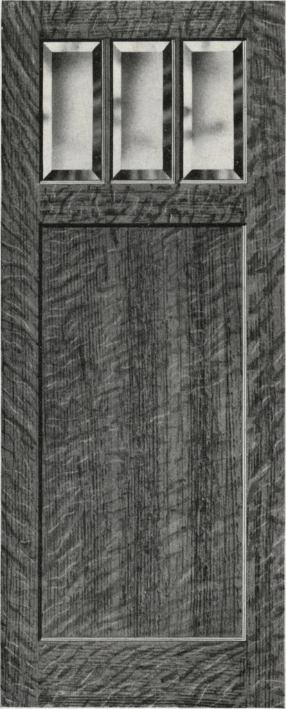 An illustration from General catalog 1917 including official sash and door price list, 1917, leaf 137
