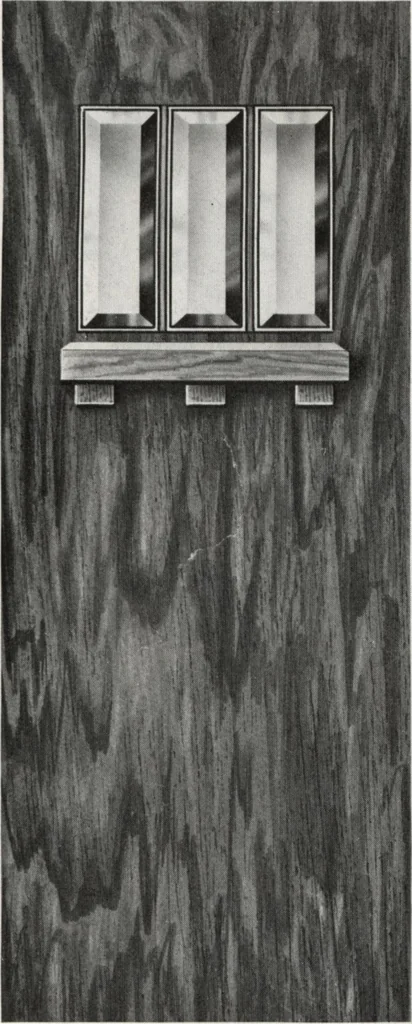 An illustration from General catalog 1917 including official sash and door price list, 1917, leaf 144
