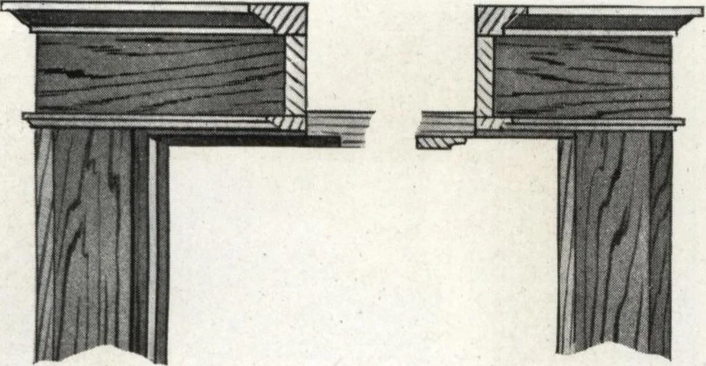 An illustration from General catalog 1917 including official sash and door price list, 1917, leaf 154