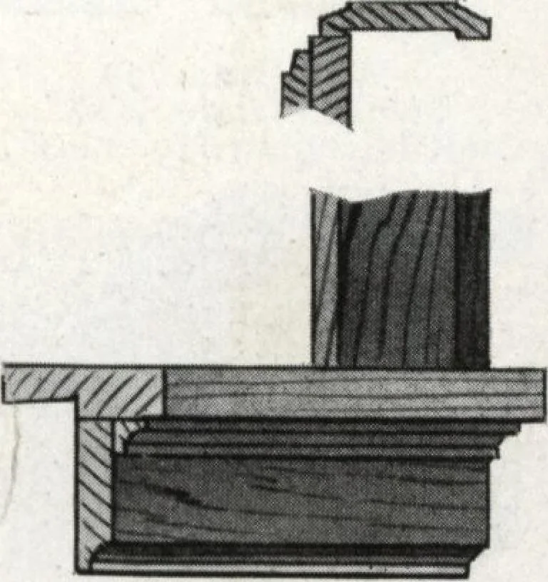 An illustration from General catalog 1917 including official sash and door price list, 1917, leaf 154