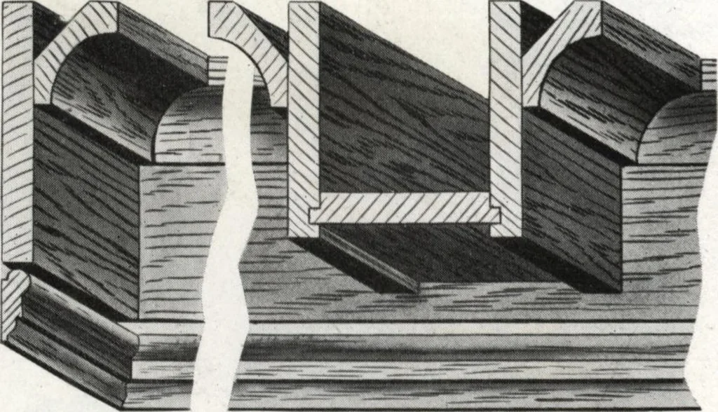 An illustration from General catalog 1917 including official sash and door price list, 1917, leaf 155