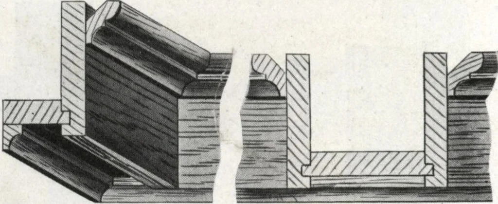 An illustration from General catalog 1917 including official sash and door price list, 1917, leaf 155