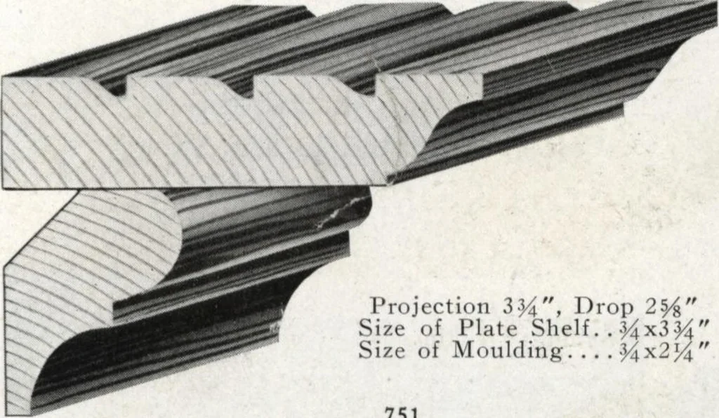 An illustration from General catalog 1917 including official sash and door price list, 1917, leaf 156