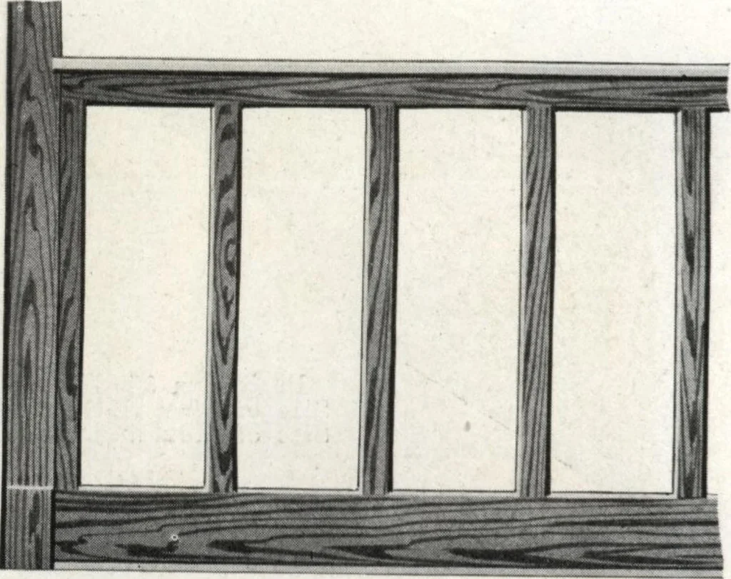 An illustration from General catalog 1917 including official sash and door price list, 1917, leaf 157