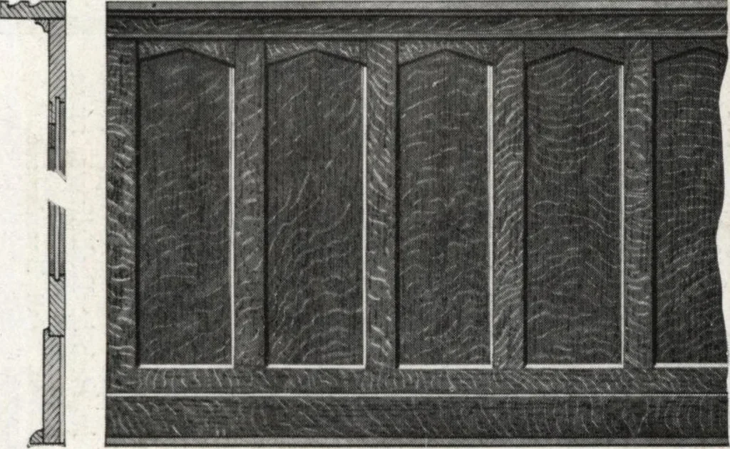 An illustration from General catalog 1917 including official sash and door price list, 1917, leaf 158