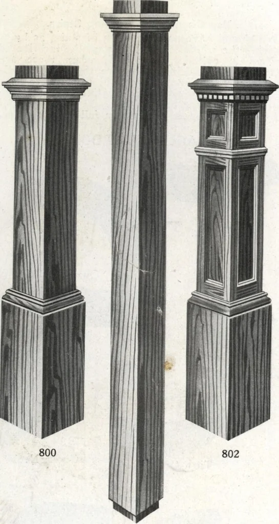 An illustration from General catalog 1917 including official sash and door price list, 1917, leaf 163