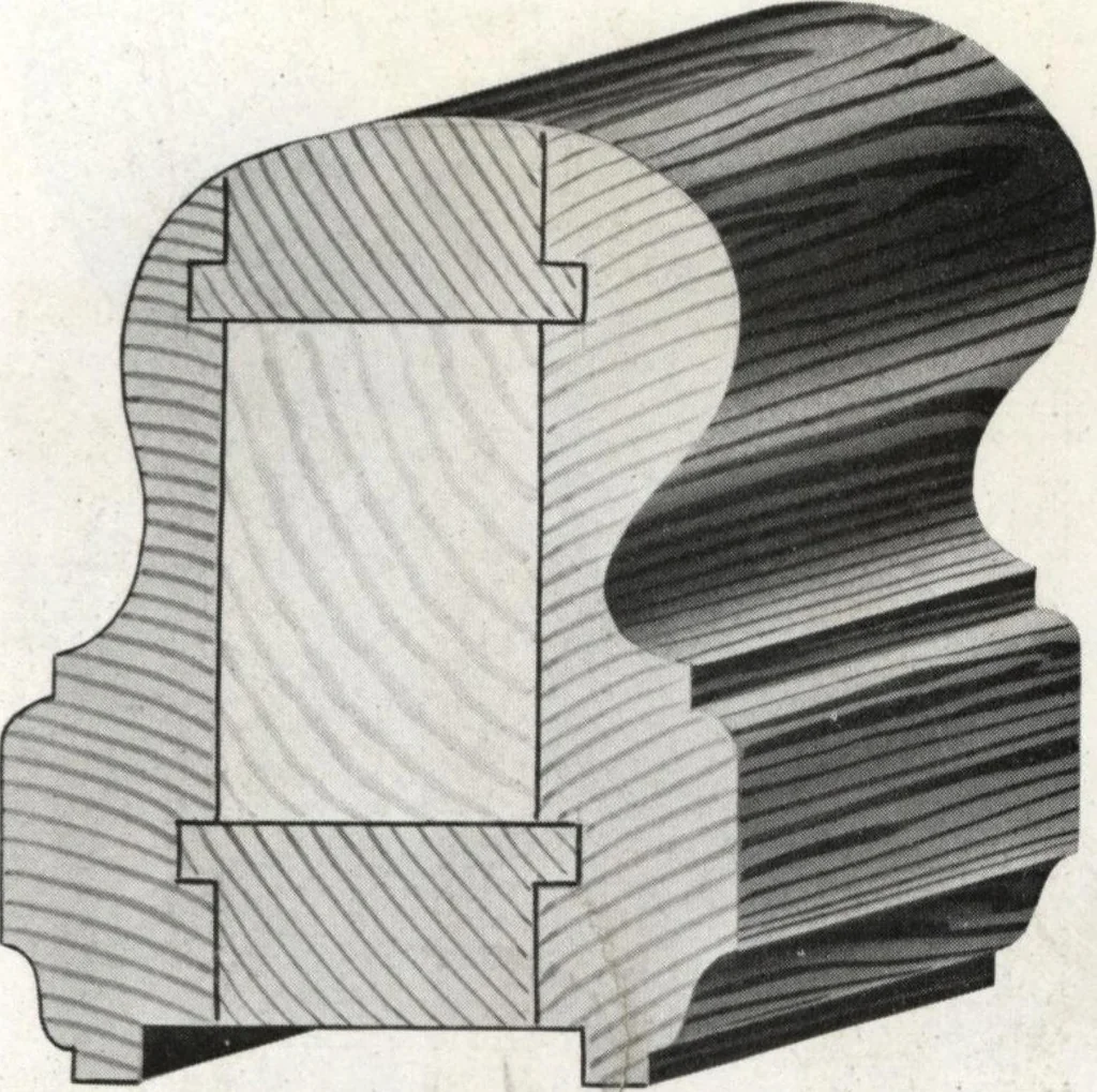 An illustration from General catalog 1917 including official sash and door price list, 1917, leaf 164