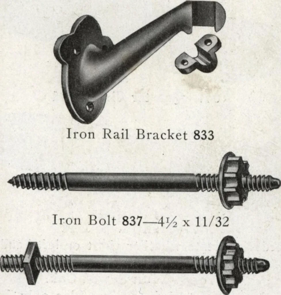 An illustration from General catalog 1917 including official sash and door price list, 1917, leaf 166