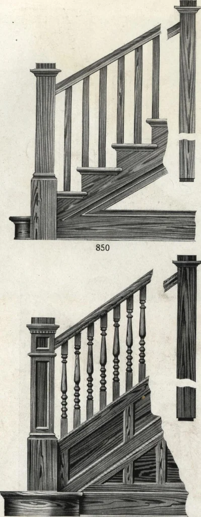 An illustration from General catalog 1917 including official sash and door price list, 1917, leaf 168