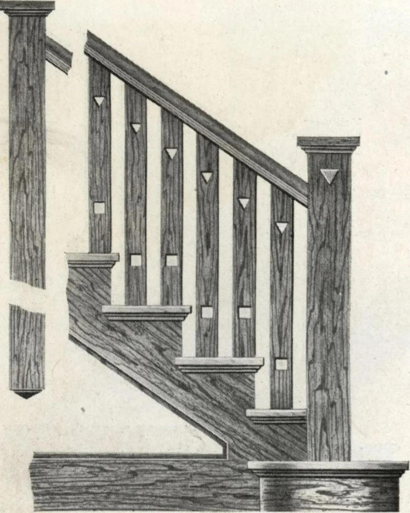 An illustration from General catalog 1917 including official sash and door price list, 1917, leaf 169