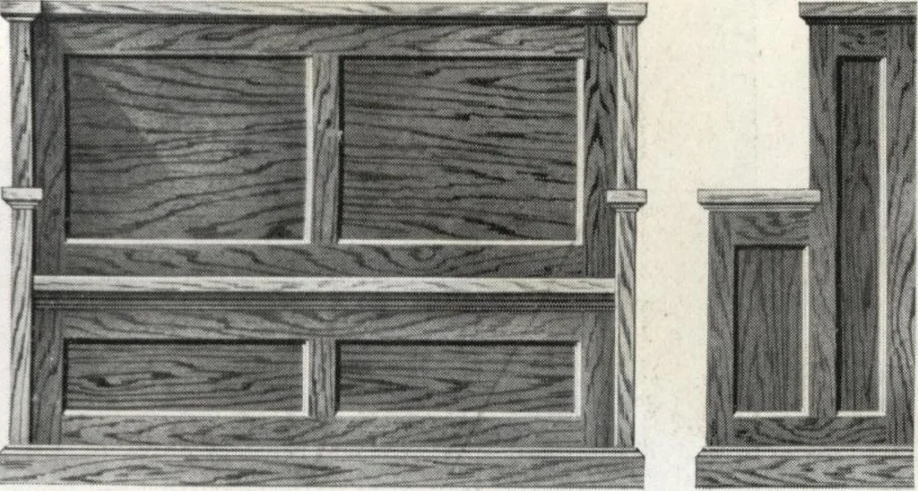 An illustration from General catalog 1917 including official sash and door price list, 1917, leaf 172