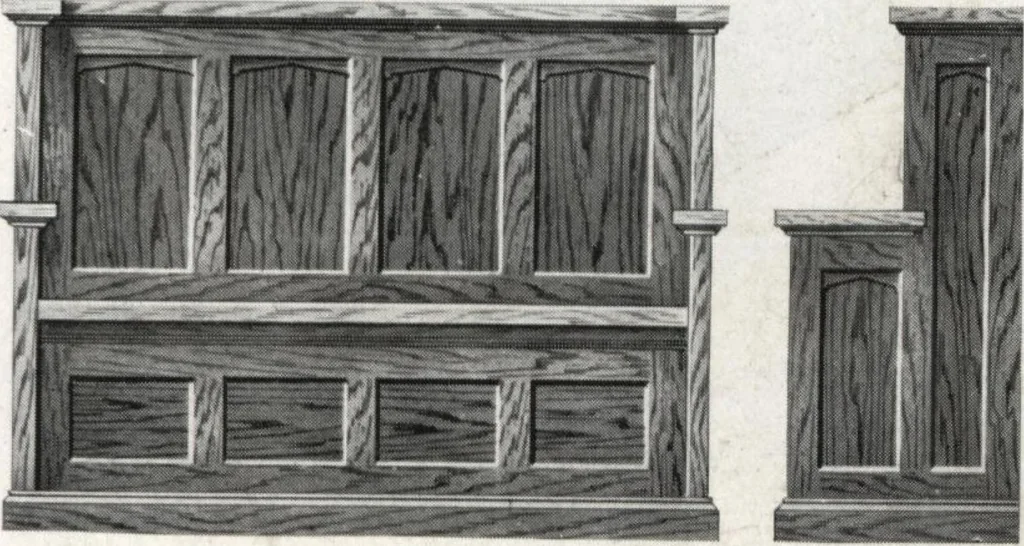 An illustration from General catalog 1917 including official sash and door price list, 1917, leaf 172