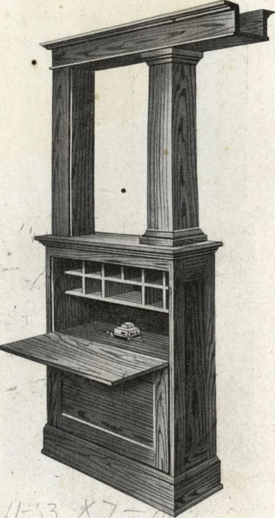 An illustration from General catalog 1917 including official sash and door price list, 1917, leaf 177