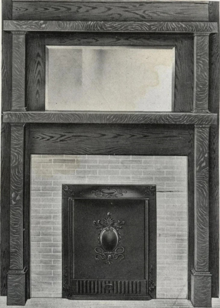 An illustration from General catalog 1917 including official sash and door price list, 1917, leaf 183