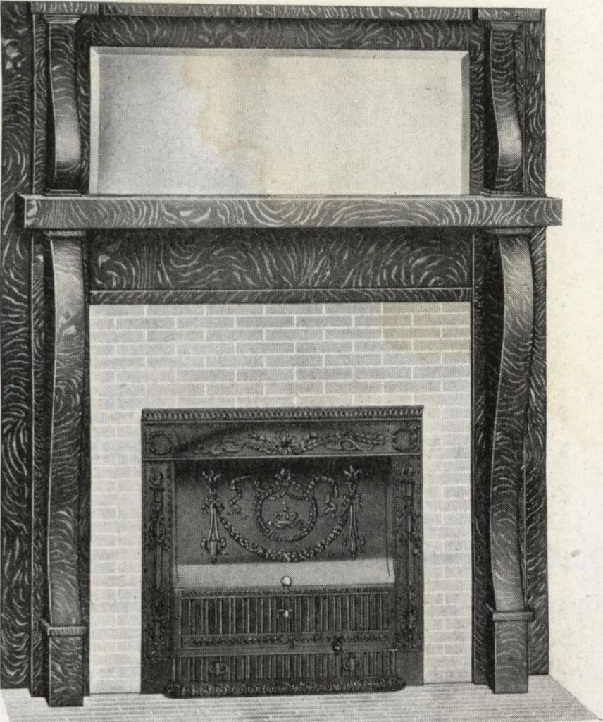 An illustration from General catalog 1917 including official sash and door price list, 1917, leaf 186