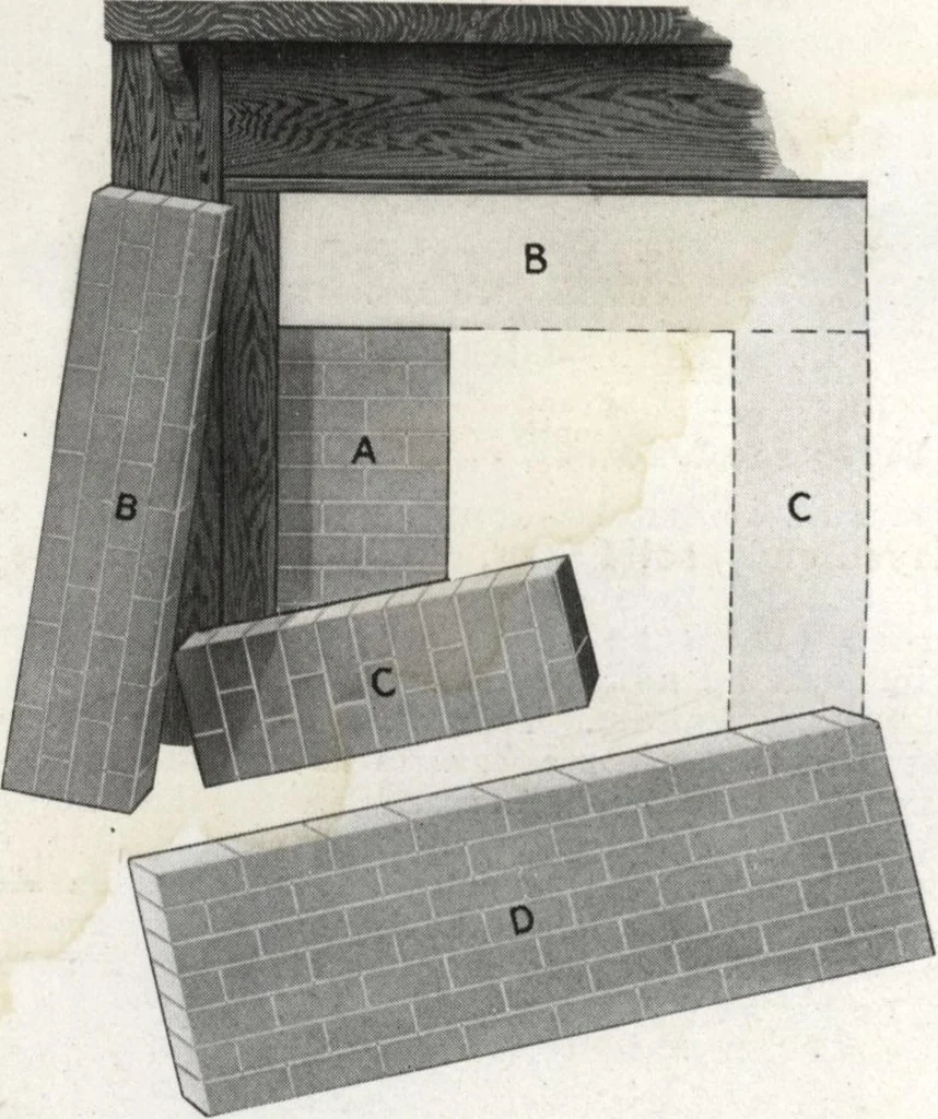 An illustration from General catalog 1917 including official sash and door price list, 1917, leaf 193