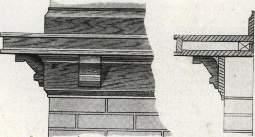 An illustration from General catalog 1917 including official sash and door price list, 1917, leaf 194