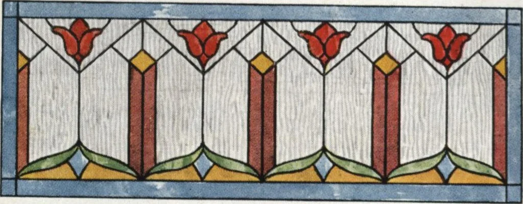 An illustration from General catalog 1917 including official sash and door price list, 1917, leaf 203