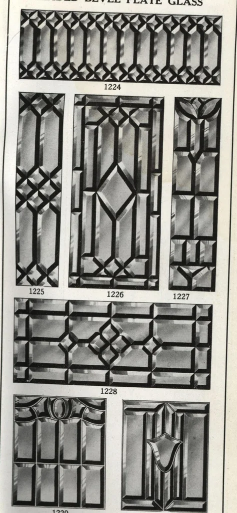 An illustration from General catalog 1917 including official sash and door price list, 1917, leaf 204