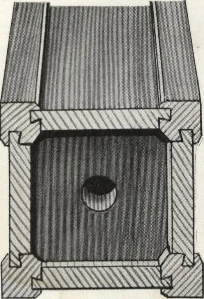 An illustration from General catalog 1917 including official sash and door price list, 1917, leaf 206