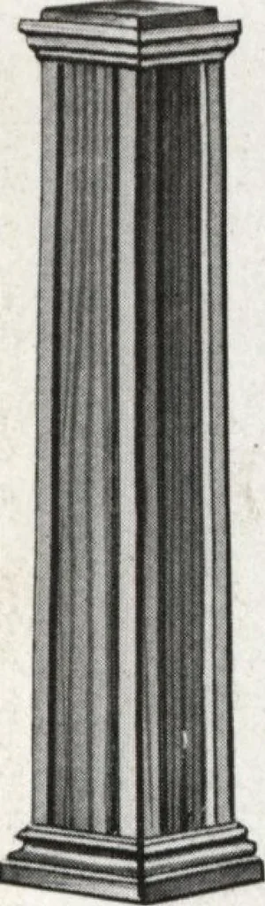 An illustration from General catalog 1917 including official sash and door price list, 1917, leaf 206