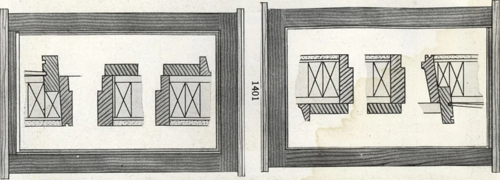 An illustration from General catalog 1917 including official sash and door price list, 1917, leaf 212