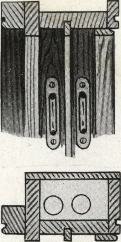 An illustration from General catalog 1917 including official sash and door price list, 1917, leaf 216