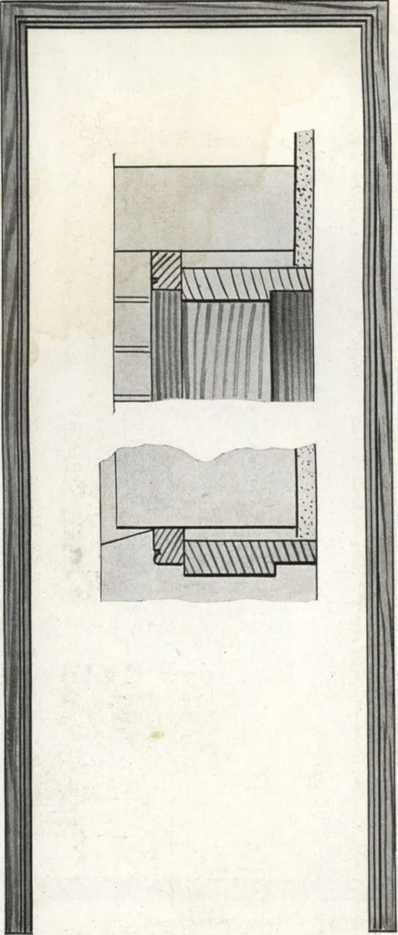 An illustration from General catalog 1917 including official sash and door price list, 1917, leaf 217
