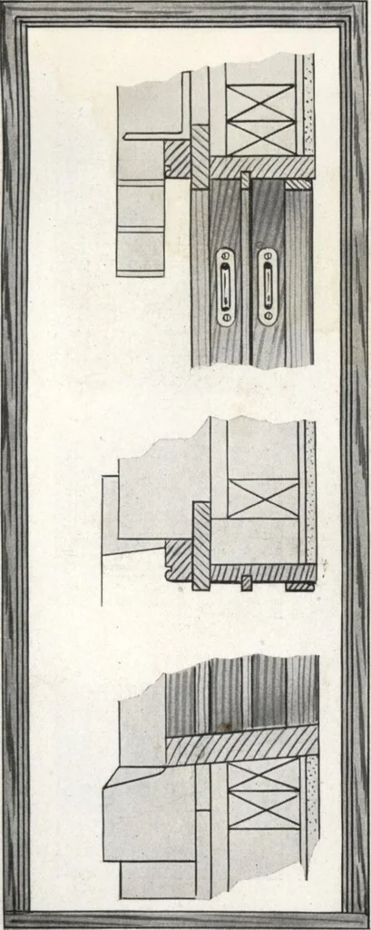 An illustration from General catalog 1917 including official sash and door price list, 1917, leaf 218