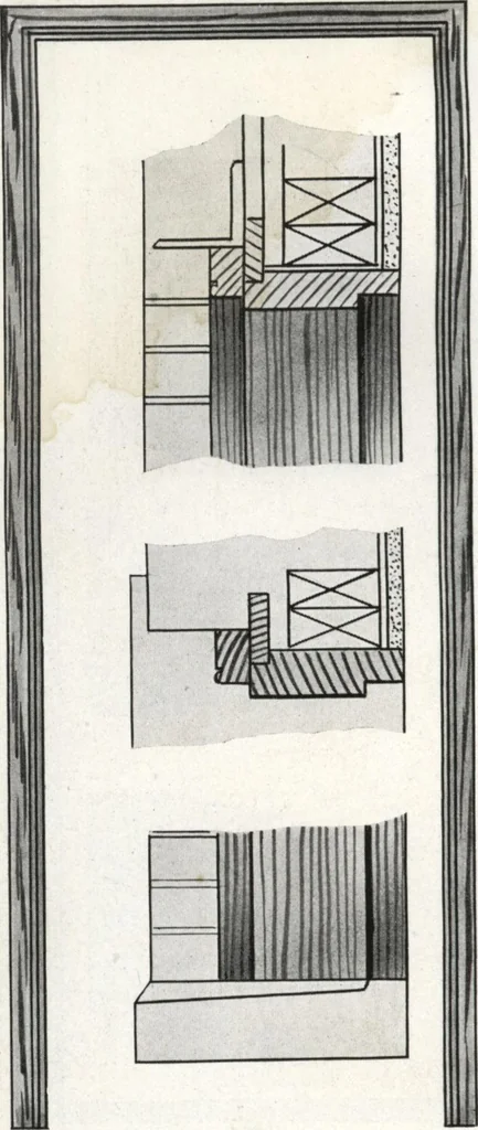 An illustration from General catalog 1917 including official sash and door price list, 1917, leaf 219