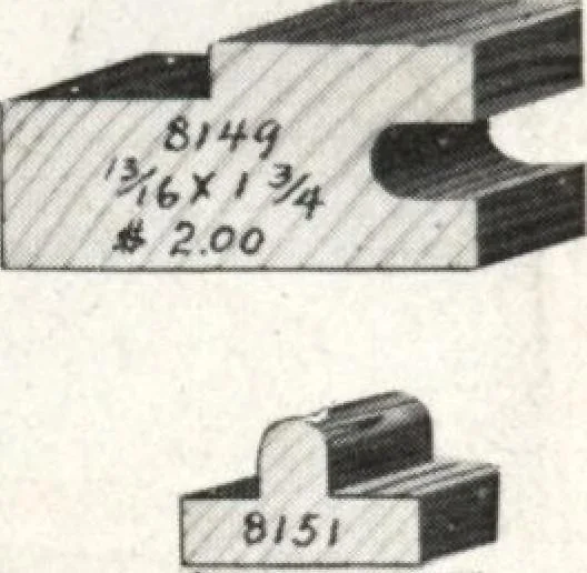An illustration from General catalog 1917 including official sash and door price list, 1917, leaf 225