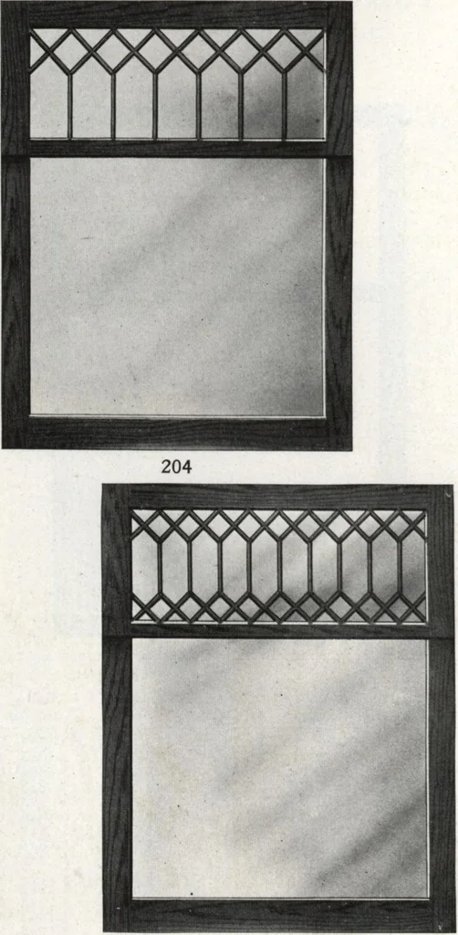 An illustration from General catalog 1917 including official sash and door price list, 1917, leaf 33