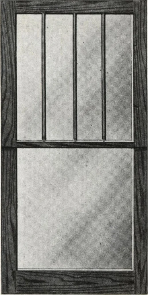 An illustration from General catalog 1917 including official sash and door price list, 1917, leaf 34